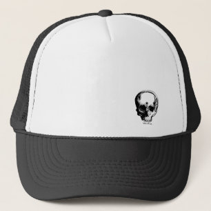 Branded Skull Trucker Hat