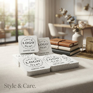 Branded Square Sticker – Customisable & Stylish