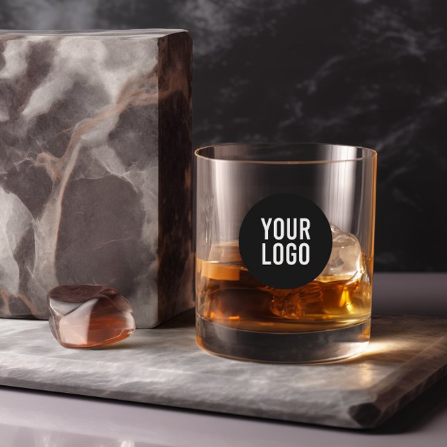 Branded Whiskey Glass Custom Logo (Creator Uploaded)