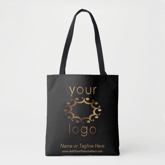 Branded with Your Logo and Customised Details Tote Bag (Front)