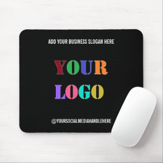 Branded Your Logo Promotional Mouse Pad Example