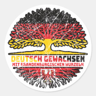 Brandenburg Brandenburg Germany Classic Round Sticker