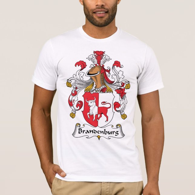 Brandenburg Family Crest T-Shirt (Front)