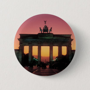 Brandenburg Gate 6 Cm Round Badge