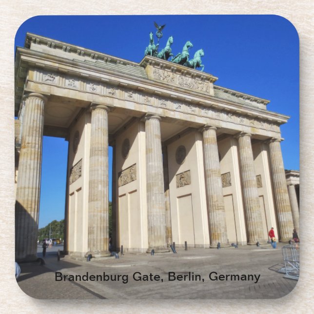 Brandenburg Gate, Berlin, Germany Coaster (Front)