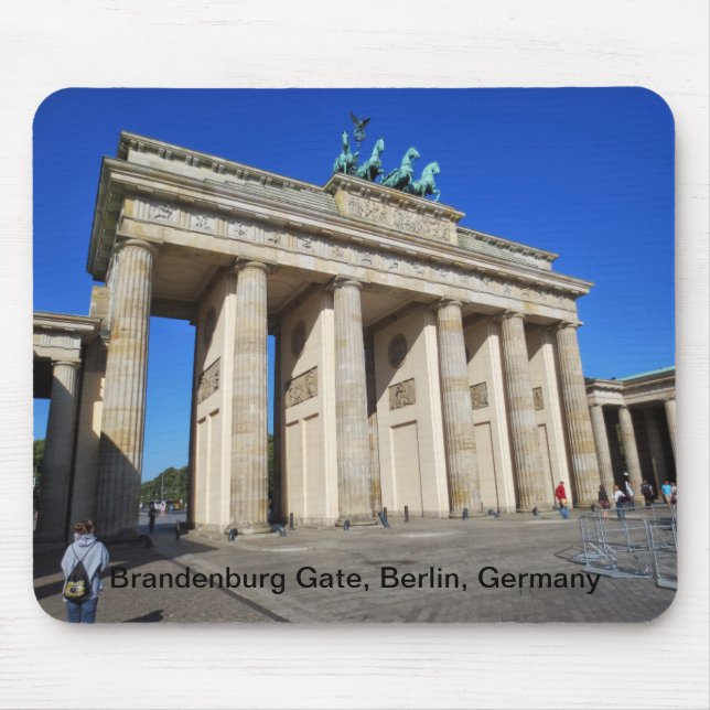 Brandenburg Gate, Berlin, Germany Mouse Pad (Front)