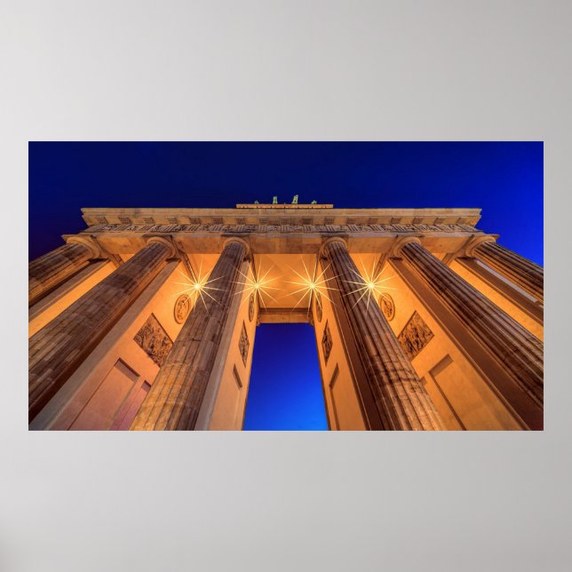 Brandenburg Gate Berlin Germany Poster (Front)