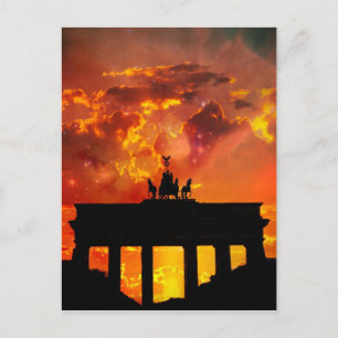 Brandenburg Gate, Berlin Postcard