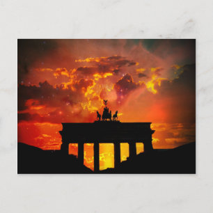 Brandenburg Gate, Berlin Postcard
