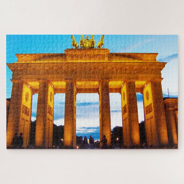 Brandenburg Gate Germany. Jigsaw Puzzle (Horizontal)