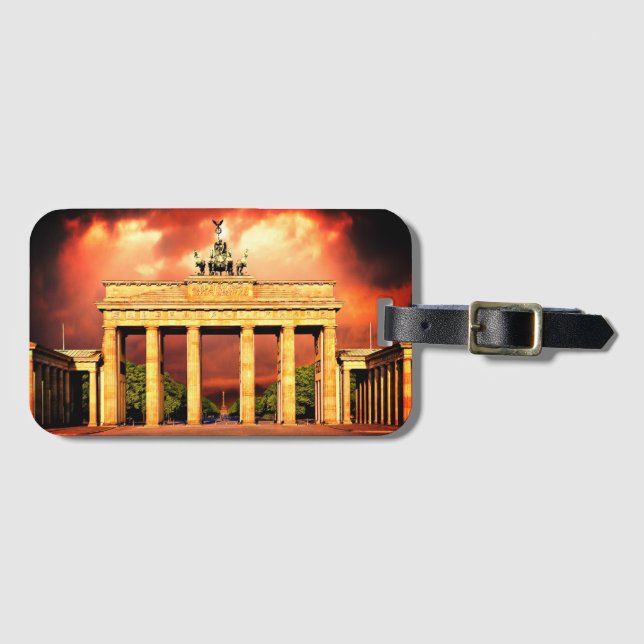 Brandenburg Gate Luggage Tag (Front Horizontal)