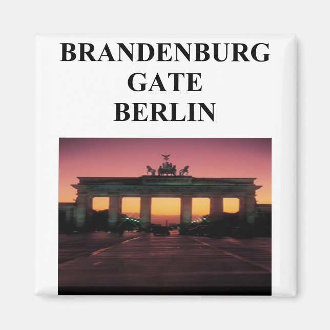 brandenburg gate magnet (Front)