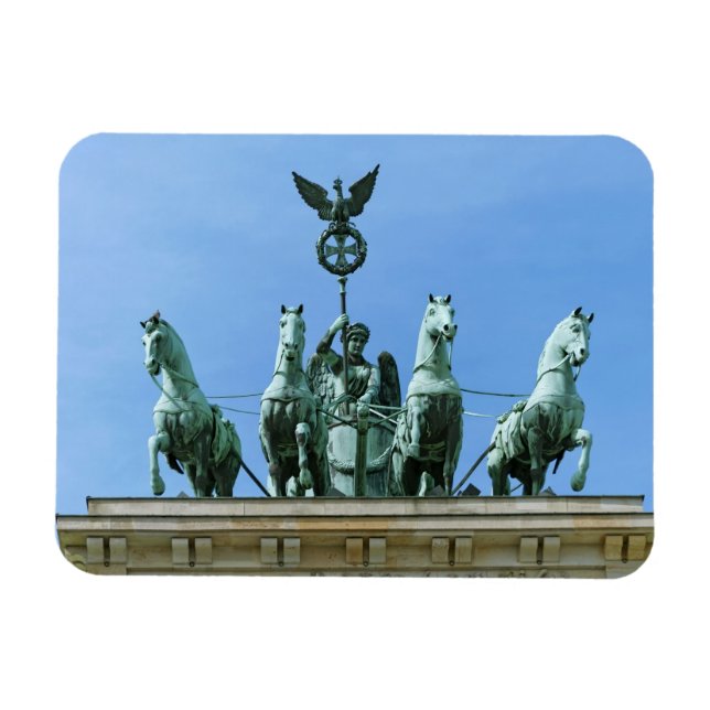 Brandenburg Gate Quadriga Berlin Magnet (Horizontal)