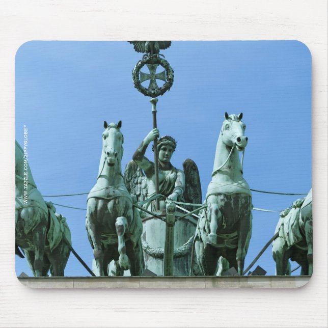 Brandenburg Gate Quadriga Berlin Mouse Pad (Front)