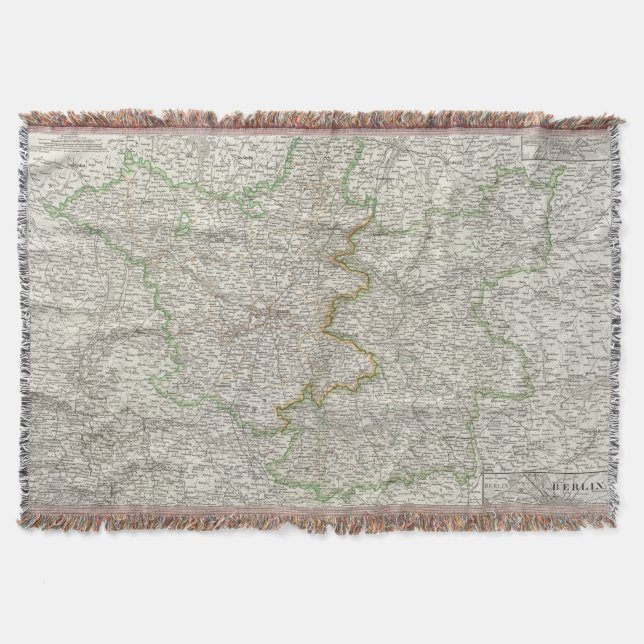 Brandenburg Throw Blanket (Front)