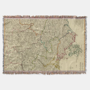 Brandenburg, W Pomerania Throw Blanket