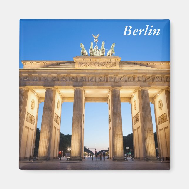 Brandenburger Tor Berlin Magnet (Front)