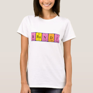 Brandi periodic table name shirt