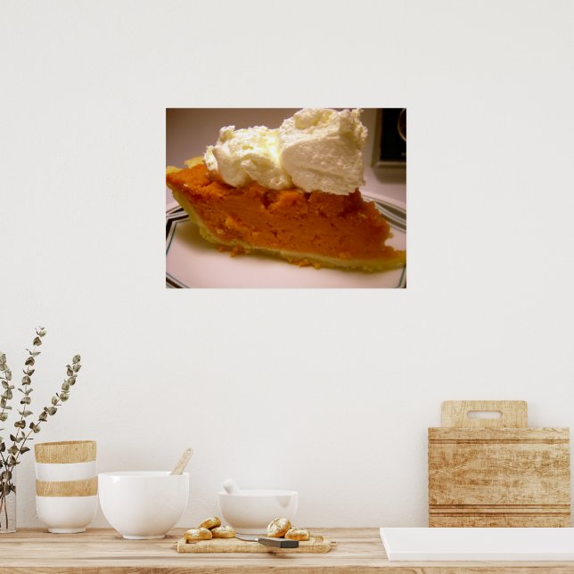Brandied sweet potato pie poster (Kitchen)