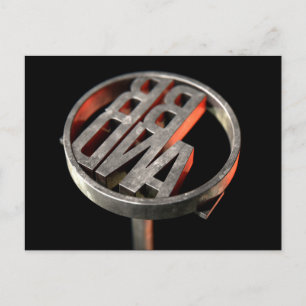 Branding Iron Brand Postcard