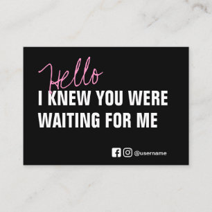 Branding Thank You Small Business Packing Black Business Card