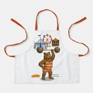Brandon, circus strong-bear apron