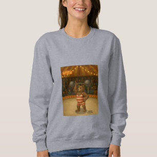 Brandon, circus strong-bear sweatshirt