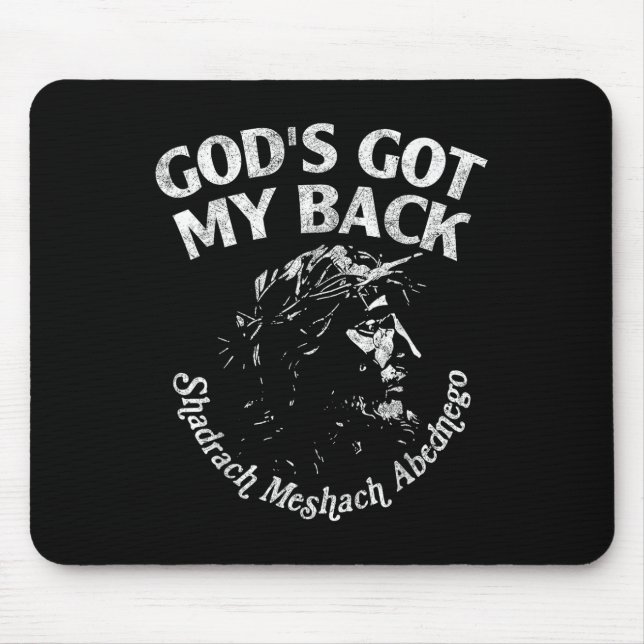 Brandon Gods Got My Back Lake  Mouse Pad (Front)