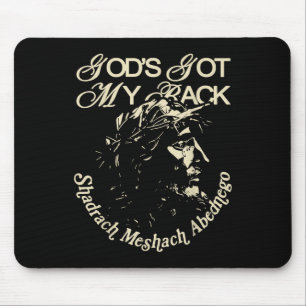 Brandon Gods Got My Back Lake Praise Jesus Merch Mouse Pad