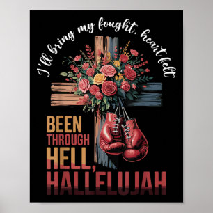 Brandon Hard Fought Hallelujah Praise Jesus Christ Poster