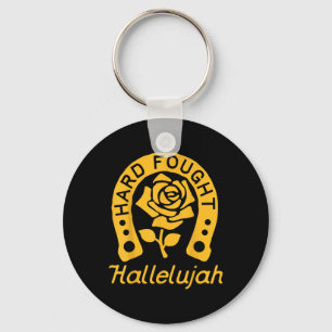 Brandon Hard Fought Hallelujah Praise Jesus Lake M Key Ring