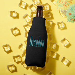 "Brandon" Mans Name Bottle Cooler Holder