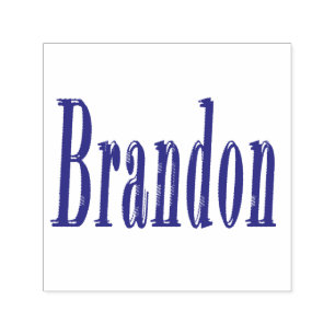 Brandon Name Logo, Self-inking Stamp