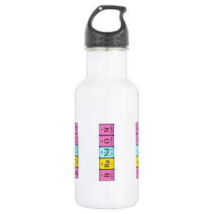 Brandon periodic table name water bottle