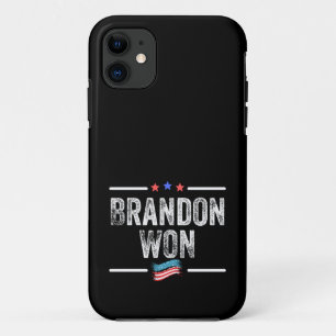 brandon won, brandon won funny, brandon won americ Case-Mate iPhone case