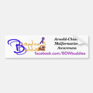 Brandon's Buddies Bumper Sticker