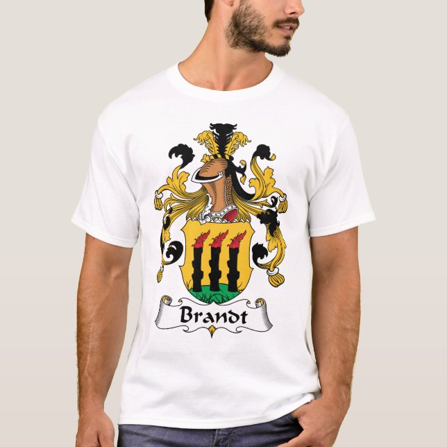 Brandt Family Crest T-Shirt (Front)