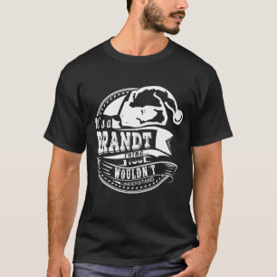 Brandt- Hat Xmas Personalised Name T-Shirt