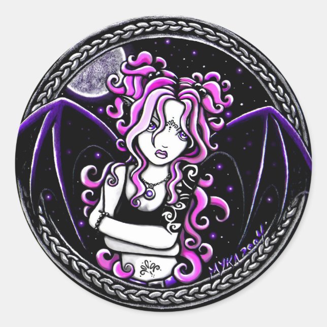 "Brandy" 3" Round Stickers (Front)