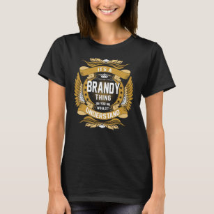 BRANDY Name, BRANDY family name crest T-Shirt