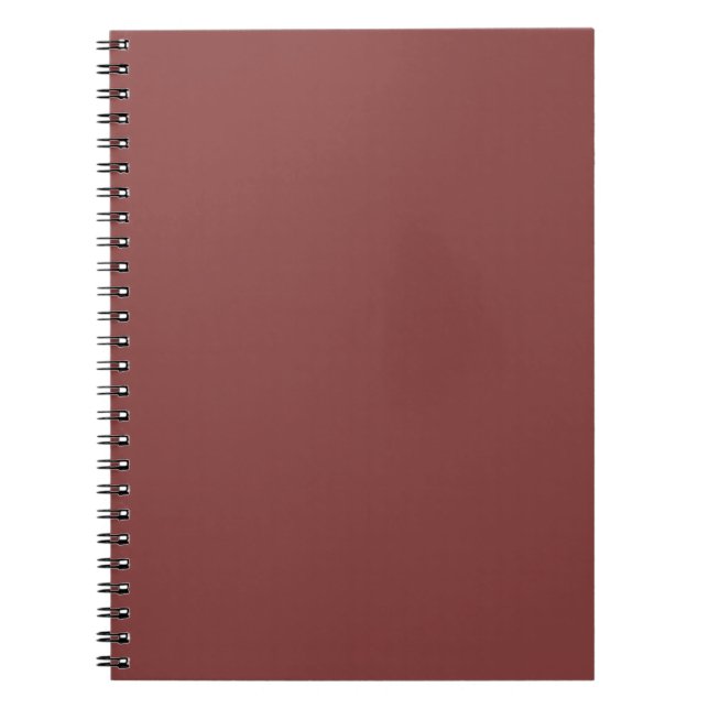 Brandy  (solid color)  Notebook (Front)