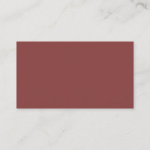  Brandy  (solid colour)  Business Card