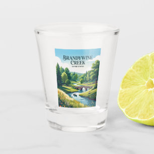 Brandywine Creek State Park Delaware Shot Glass