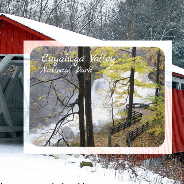 Brandywine Falls, Cuyahoga Valley National Park Magnet (Creator Uploaded)