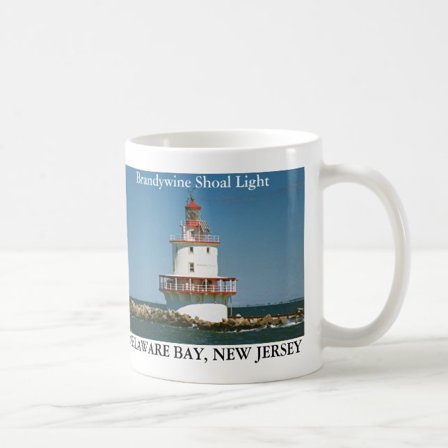 Brandywine Shoal Light, New Jersey Mug (Right)