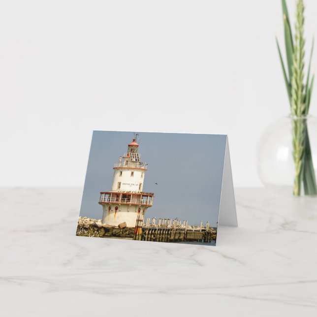 Brandywine Shoal Lighthouse Card (Front)