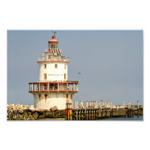 Brandywine Shoal Lighthouse Photo Print