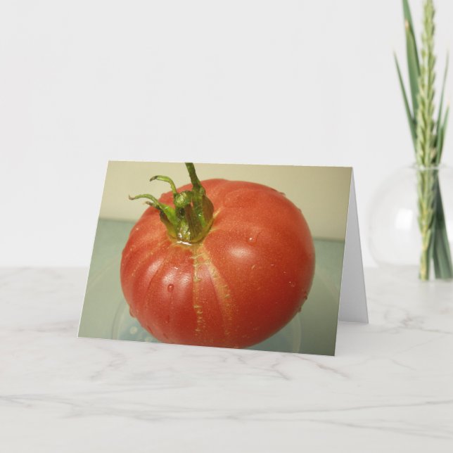 Brandywine Tomato Card (Front)