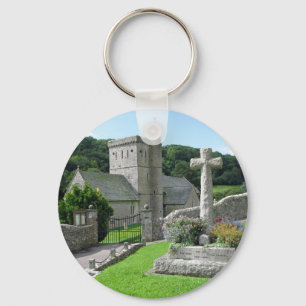 Branscombe Church Key Ring