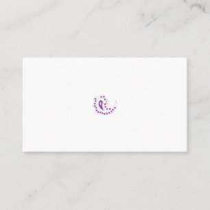 Bransoletka z serduszkiem Style, Light Eggplant Business Card